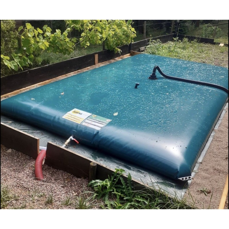 Flexibilní nádrž na dešťovou vodu - 15 000 l